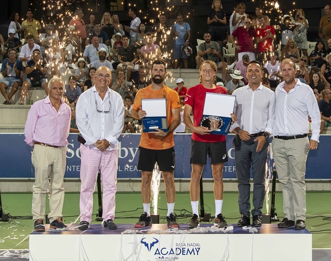 El Rafa Nadal Open by Sotheby´s International Realty corona a Emil Ruusuvuori 