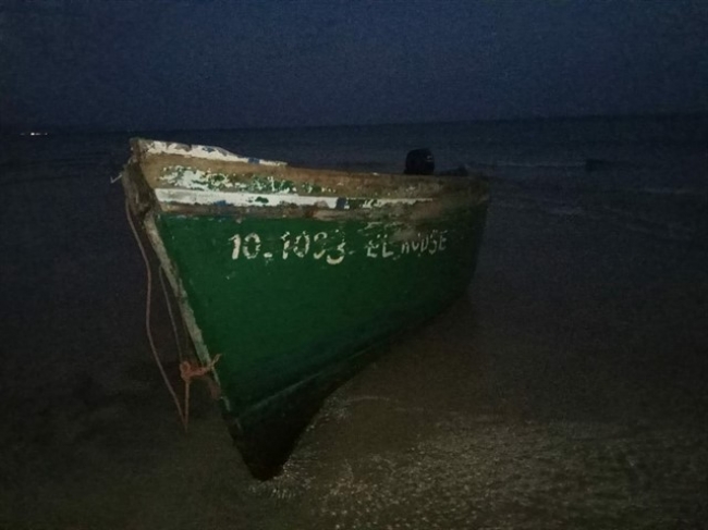 La Policía Nacional detiene a un patrón de una embarcación que arribó a la costa de Formentera con migrantes