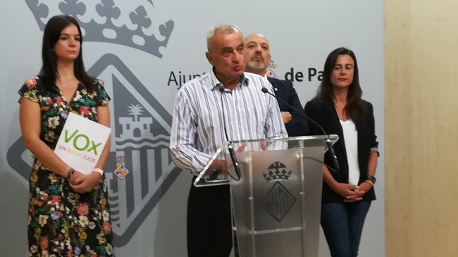 VOX exige al alcalde de Palma el cese de la regidora Sonia Vivas (Podemos) por sus declaraciones “indignas e irresponsables”