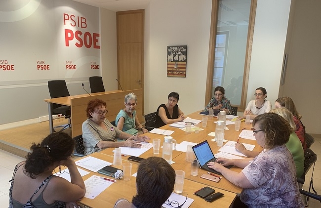 El Consejo Asesor de Igualdad del PSIB-PSOE se reúne para fijar la hoja de ruta feminista para los próximos años