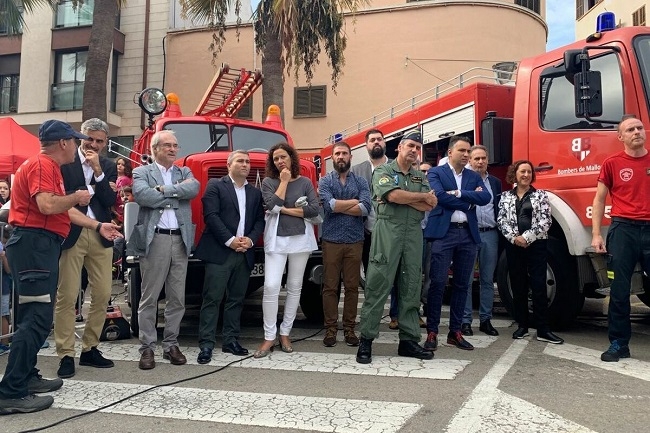 Los Bombers de Mallorca participan en el 9º Encuentro de Cuerpos de Emergencias