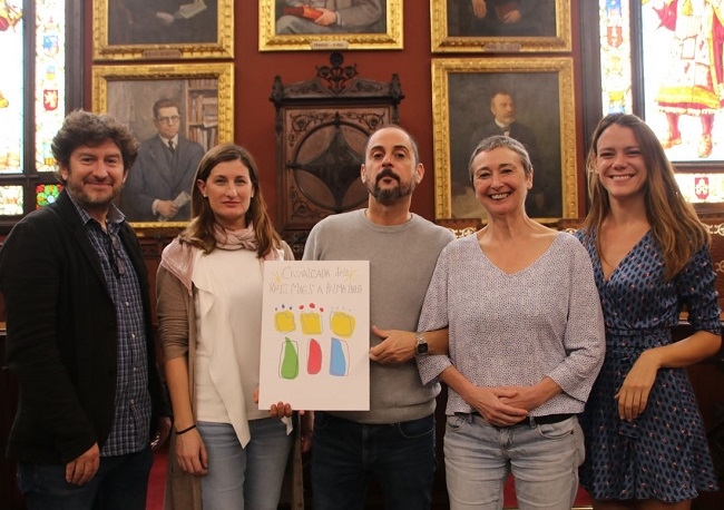 La obra 'Aeròlits' de Guillem Portell ha sido el cartel ganador del concurso para la Cabalgata de los Reyes Magos