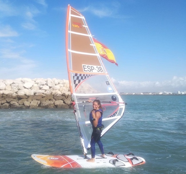 Naiara Fernández, regatista del Club Nàutic s’Arenal, tercera del mundo de Techno 293