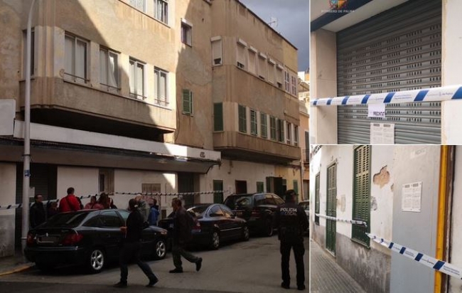 Desalojados dos edificios en Palma por riesgo de derrumbe