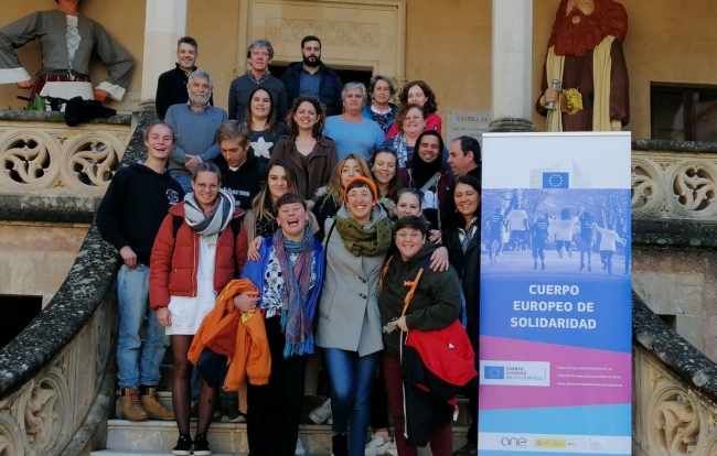 Baleares recibe una decena de voluntarios del cuerpo europeo de solidaridad