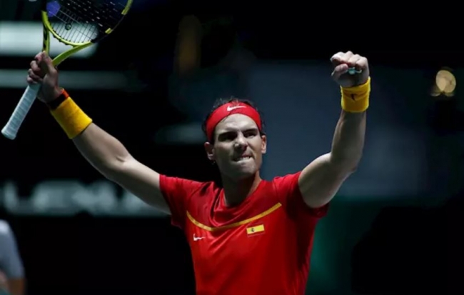 Nadal derrota a Borna Gojo y mete a España en cuartos de final de la Davis
