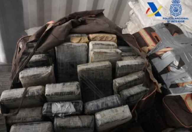 Incautados 426 kilos de cocaína en el interior de un contenedor del puerto de Valencia