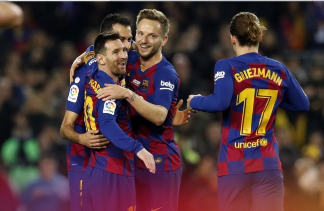 El FC Barcelona golea al  Mallorca 5 a 2