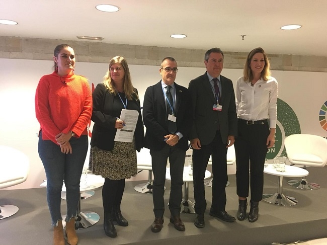 Yllanes reivindica en la COP25 la importancia de dotar de presupuesto la parte energética del REB