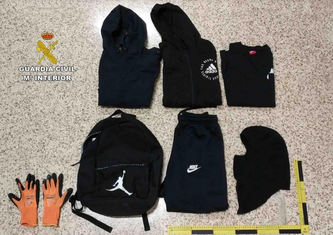 La Guardia Civil sorprende infraganti a los autores del robo en una vivienda 