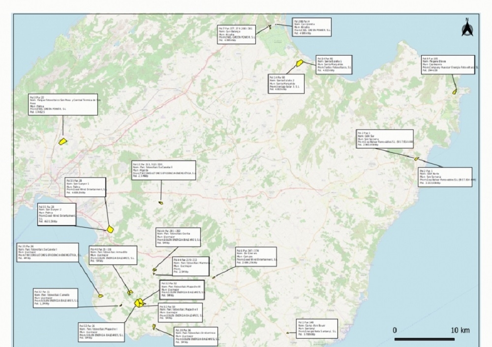 El GOB alerta de un nuevo boom de parques fotovoltaicos en suelo rústico