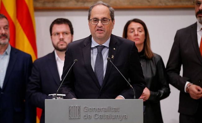 La Junta Electoral Central inhabilita a Torra