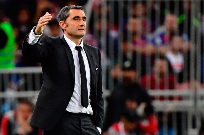 El FC Barcelona despide a Valverde