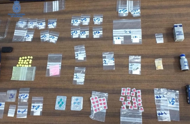 Un detenido en un control policial   por llevar sustancia estupefaciente 