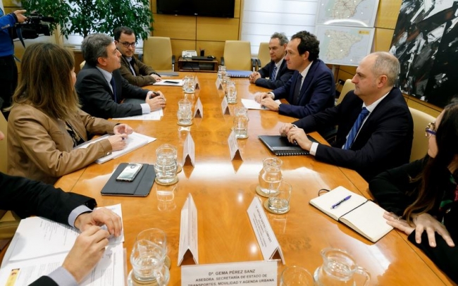 El Gobierno del Estado garantiza la firma del convenio ferroviario y la inclusión de la primera partida en los próximos presupuestos