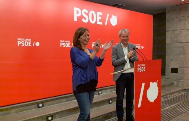 Armengol ha participado en un acto público del PSOE de Gran Canaria