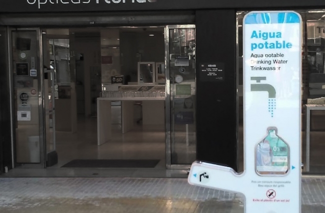 EMAYA instalará 30 fuentes de agua potable filtrada en las calles de Palma