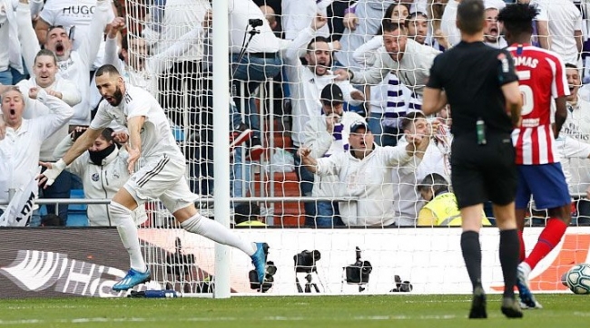 El Real Madrid se impone en el derbi