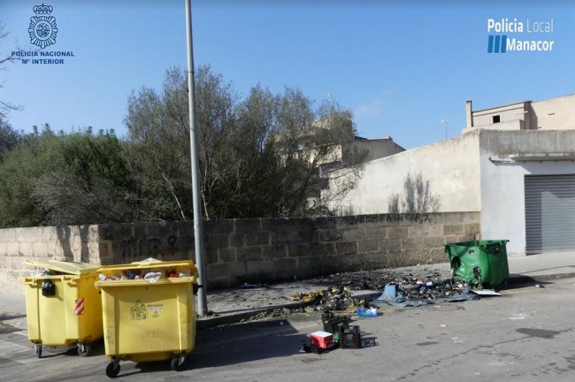 La colaboración ciudadana fue fundamental para detener al presunto autor de la quema de contenedores