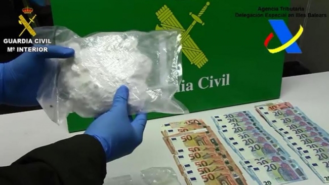 La Guardia Civil detiene a un hombre en el Puerto de Palma que intentaba introducir 700 gramos de cocaína 