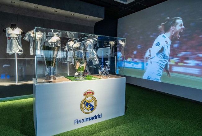 El Real Madrid se exhibe en el Rafa Nadal Museum Experience