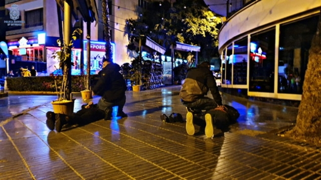 Doce detenidos, gracias a los dispositivos de prevención de la delincuencia en vía pública