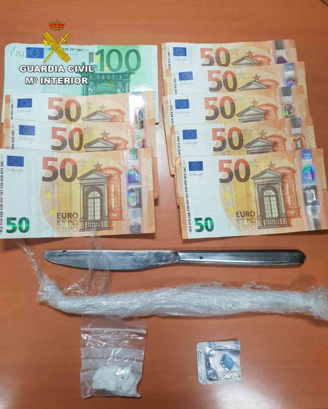 La Guardia Civil detiene a dos hombres por tráfico de drogas en Sóller