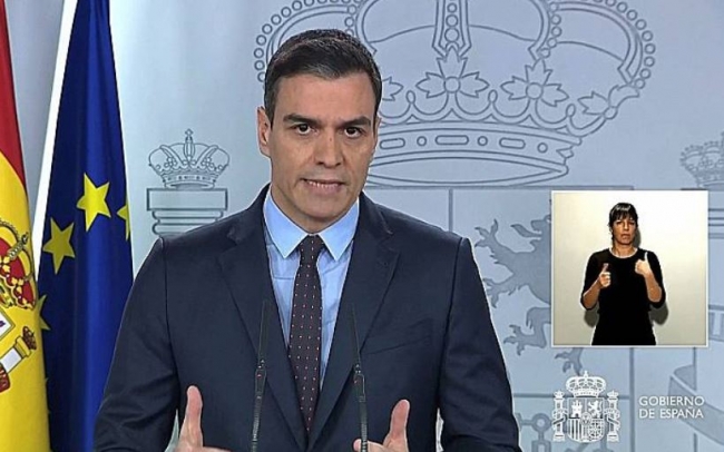  Sánchez advierte de que 'llegarán días muy duros' y pide prepararse psicológicamente
