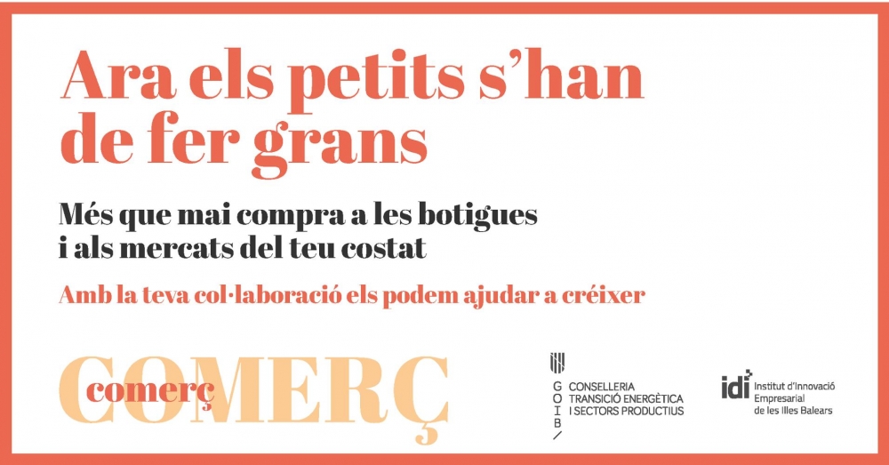 El IDI inicia una campaña de apoyo al comercio de proximidad a través de las redes sociales