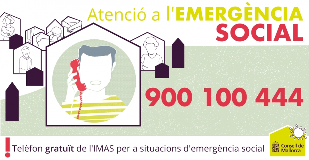 El Consell habilita un telèfon gratuït per a emergències socials