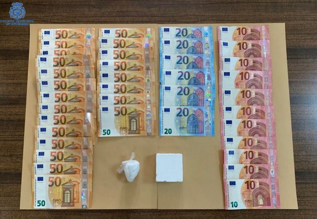 La Policía Nacional detiene en un control en Palma a un hombre con cocaína 