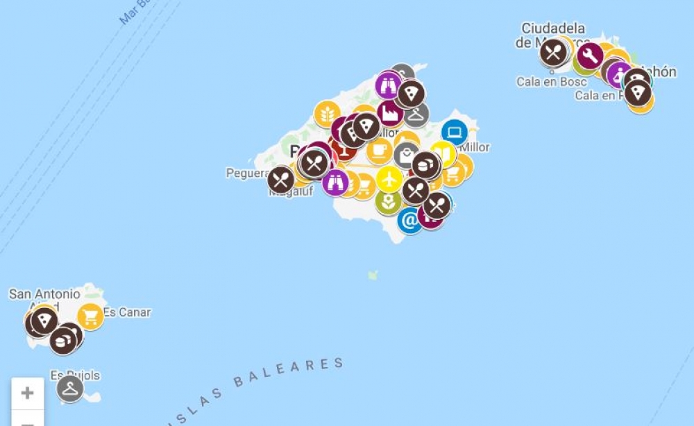 Más de 200 negocios locales se suman al nuevo mapa de comercio electrónico de las Islas Baleares