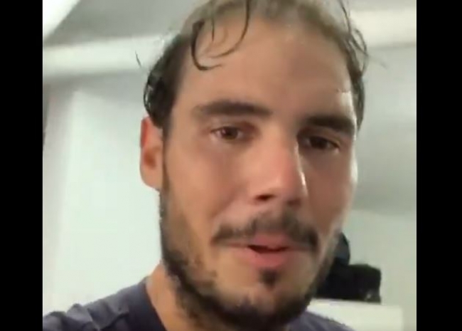 Nadal anima a seguir día a día: ¡Vamos!