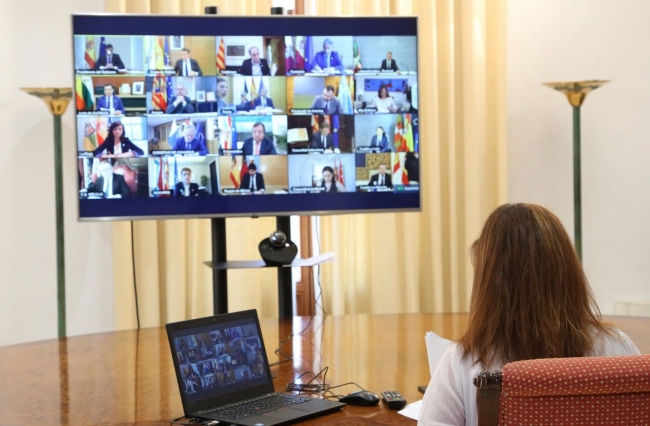 Armengol plantea al Estado más medidas específicas de protección para trabajadores y empresas de las Illes Balears