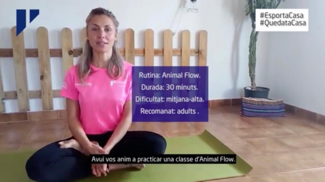 Gran acogida al programa del Consell «Esport a casa», que continúa con actividades familiares y recursos deportivos en línea