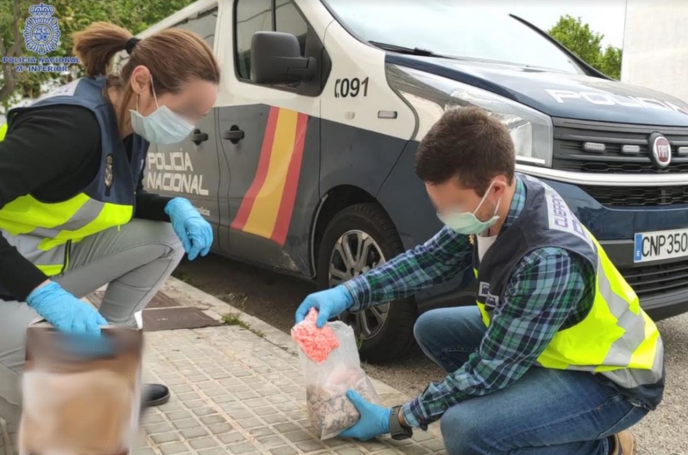 La Policía Nacional de Manacor interviene 1.000 pastillas de éxtasis ocultas en una caja de cereales