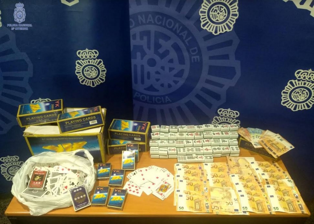 Operación policial contra el juego clandestino en Palma 