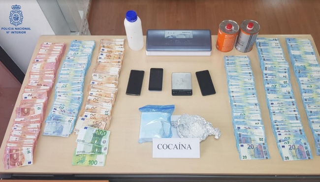 La Policía Nacional desarticula una de las principales vías de suministro de cocaína a Son Banya