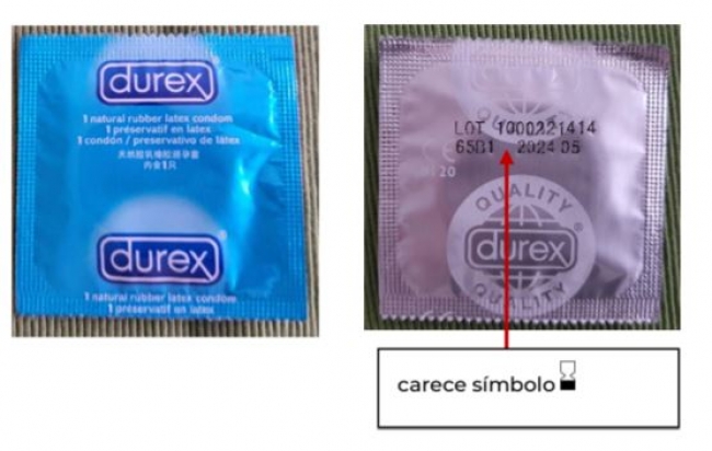 Sanidad alerta de la venta de preservativos de la marca Durex falsificados