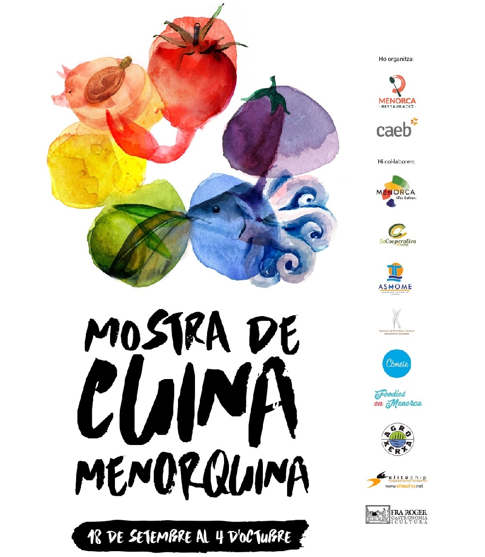 La Mostra de Cuina Menorquina se celebrará del 18 de setiembre al 4 de octubre en Menorca