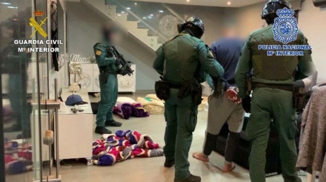 Detenidos 36 miembros de un clan e incautan más de cuatro toneladas de hachís
