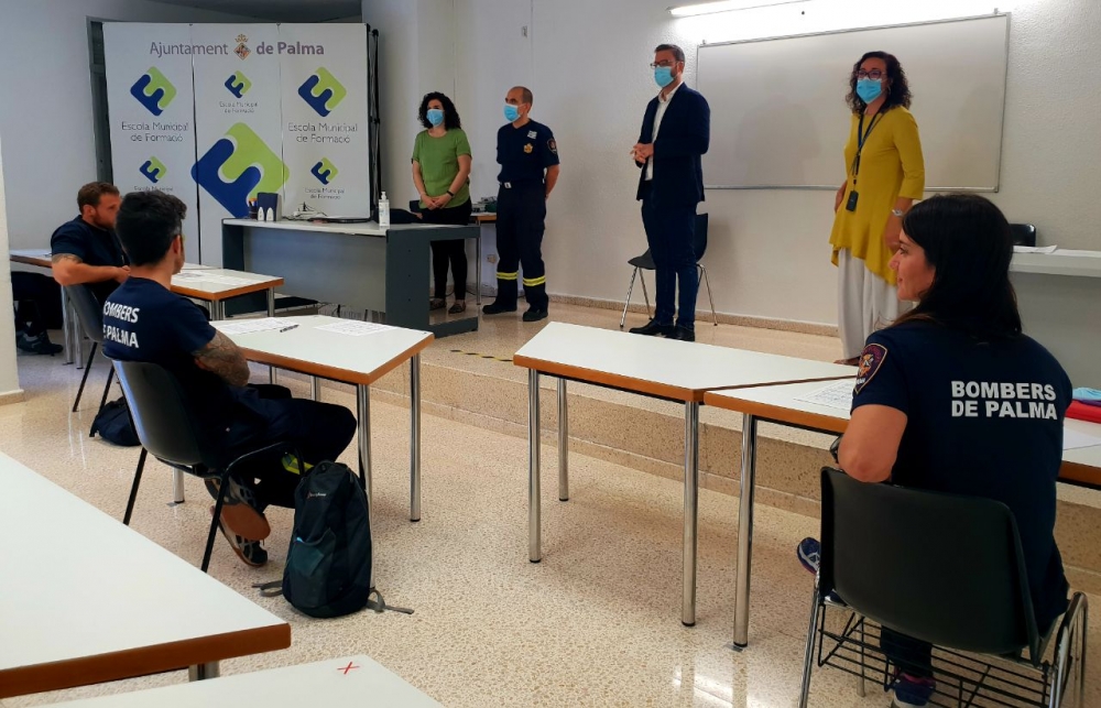 Los Bomberos en prácticas de Palma empiezan este lunes el curso de formación 