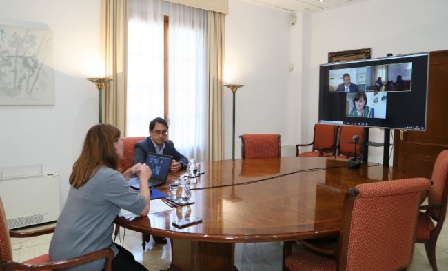 La presidenta del Govern se reúne con el embajador de Alemania en España