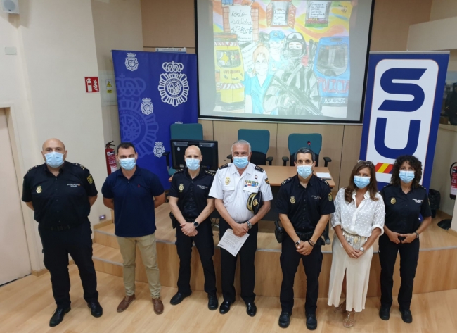La Policía Nacional finaliza la campaña 'Dibujando Gratitud' con la presentación de los dibujos que han quedado en primer lugar