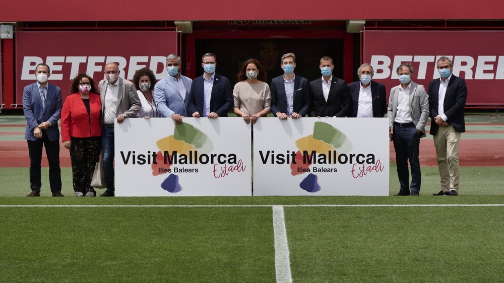 El Consell y el RCD Mallorca colaboran en el desarrollo de una acción de promoción turística