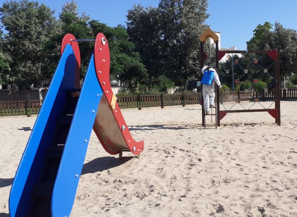 Reabren los 177 juegos infantiles de Palma