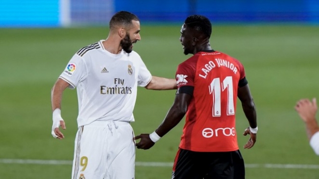 El RCD Mallorca pierde ante el Real Madrid (2-0)
