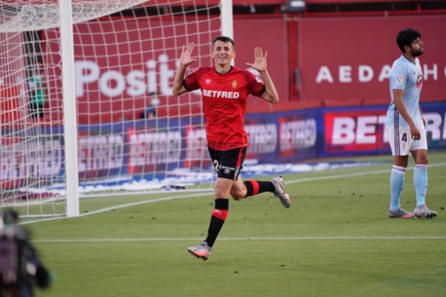 El RCD Mallorca golea al RC Celta en el Visit Mallorca Estadi (5-1)