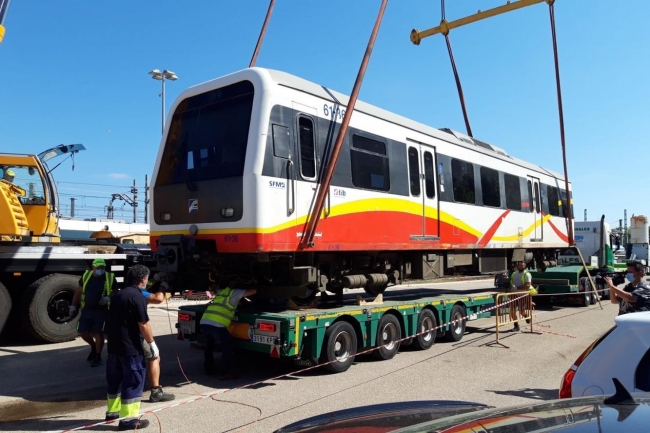 SFM inicia el traslado de los trenes diésel vendidos a Kenia Railways