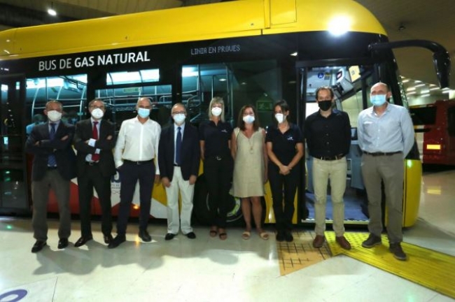 Armengol y Pons presentan la nueva línea en pruebas de TIB entre la Intermodal y Sant Agustí